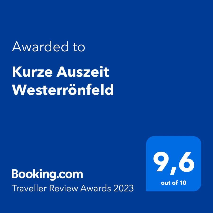 Kurze Auszeit Westerroenfeld Westerronfeld Екстериор снимка